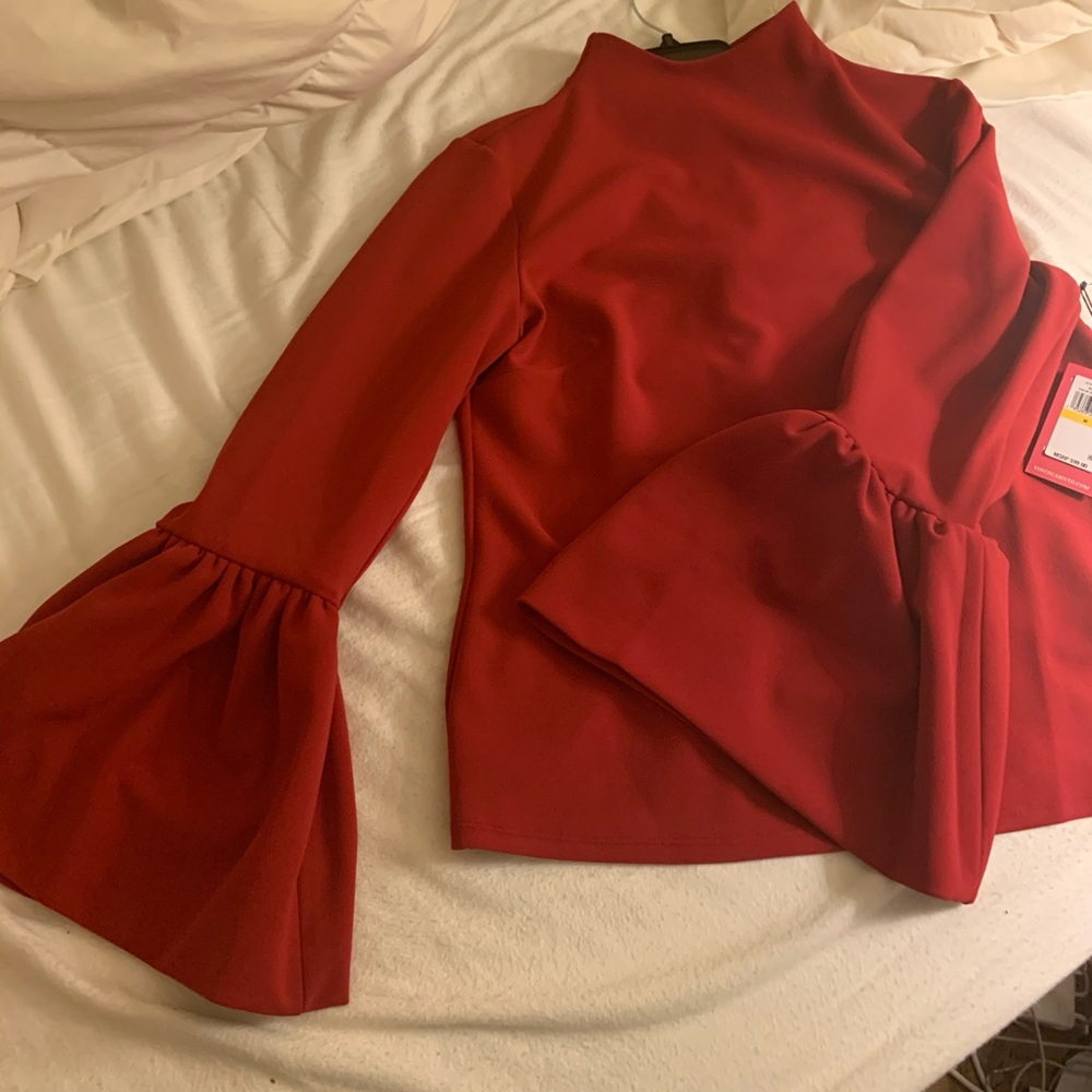 NWT Bell Sleeve Top - Picture 2 of 5